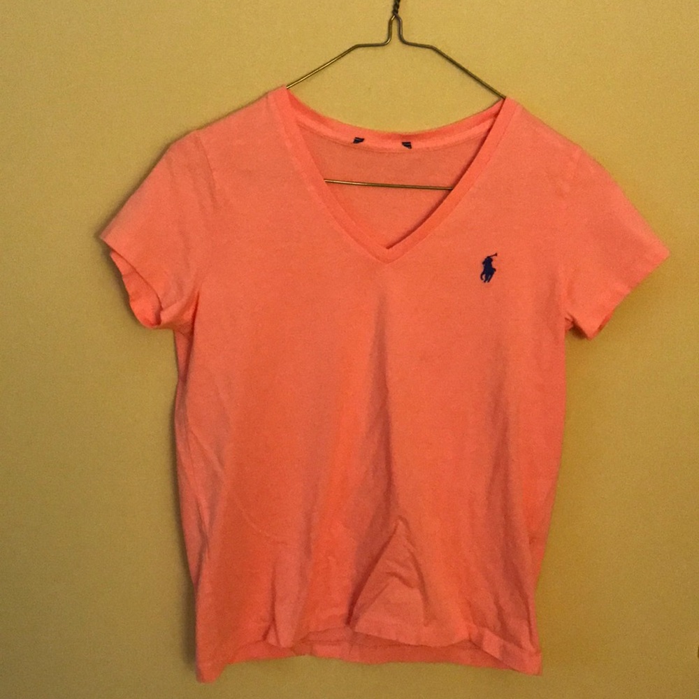 Salmon Polo Tee